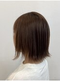 切りっぱなしボブstyle