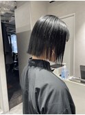 酸性ストレートボブ