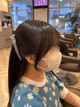 フィッティ 横須賀中央店(fiti) 結んでも下ろしても可愛い顔まわり【レイヤーカット　韓国ヘア】