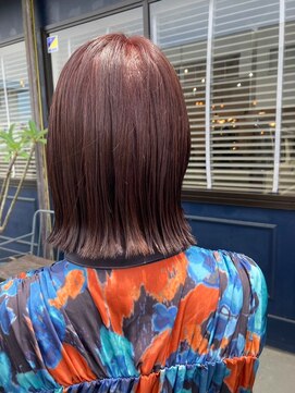 ヴィッカ ヘアーアンドメイク(vikka. hair and make) 切りっぱなしbob