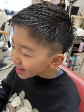 ロマンヤカタ ファース(ROMAN YAKATA fars) キッズカット@田島