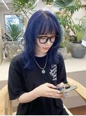 周りと差をつけるデザインに◎青紫カラー！