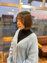 ヘアーワークス ボナ(HAIR WORKS bona.)&nbsp;20代30代40代サラ艶外ハネボブ 髪質改善カラー