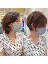 マージュ ギンザ(marju GINZA)&nbsp;梅雨時期の酸性ストレート×シフォンショート