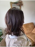シルバー　ゆるカール