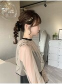 お呼ばれアレンジ
