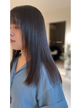 メイン(『　　』main) マロンベージュ