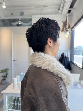 ロカ 表参道(loka) スパイキーショート/メンズカット[表参道/ブリーチ]Mai