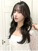 10代/20代/似合わせ/韓国ヘア/レイヤー/シースルー/ロング