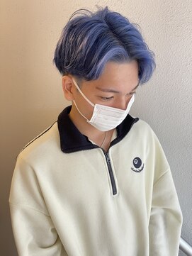 イェッカ パビル(YECCA pabil) ブルーラベンダー（ブリーチ２回）