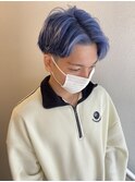 ブルーラベンダー(ブリーチ2回)