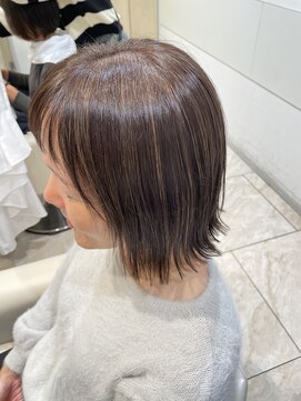 ケンジ 平塚 アネッタ(KENJE annetta) 【白髪ボカシ】ハイライト