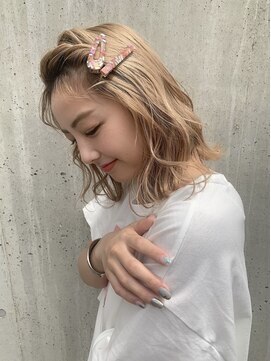 ニスル 町田店(NISURU) 似合わせカット/大人ガーリー/ダークアッシュ/着物/町田/町田駅