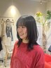 平日限定！後ろは伸ばし中の方に！顔まわりカット＋アイブロウワックス