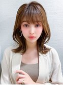 ♪王道大人可愛いくびれミディアムレイヤー20代30代40代高田馬場