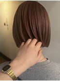 ピンクパープルカラー(ブリーチカラー)