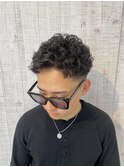 メンズショートパーマ