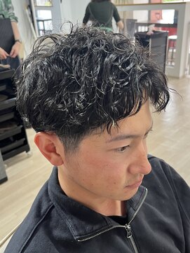 エメヘアデザイン ルイス(Aimer Hair Design Lewis) ツイストスパイラルパーマ/メンズパーマ/弘前市