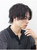 毛流れセンターパート
