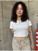 スパイラルパーマ