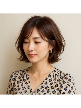 スープレックス ヘアーデザイン(SOUPREX HAIR DESIGN) SOUPREX大人フラワーボブ　20代 30代 40代 50代 60代　学割