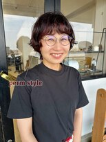 フィルム(FiLMs) ショートパーマ/ブラウンレッド