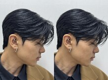 【トレンド◎】メンズカット+曲がる縮毛矯正￥15,000