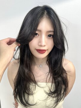 ヴェイン 渋谷(vain) ハッシュカット顔まわりレイヤー小顔カット