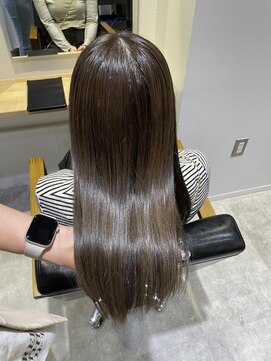 リタ(rita.) まつだて☆ブリーチなしオリーブグレージュ