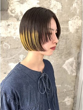 シータ(sheta) 【表参道sheta中澤】イメチェンデザインカラー似合わせカット