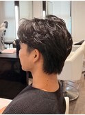 フェザーパーマ/ニュアンスパーマ/men's