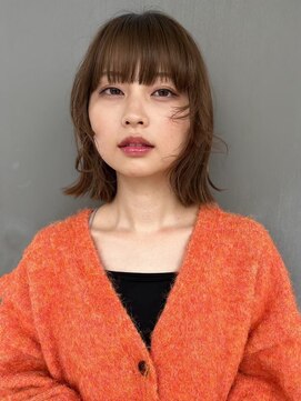 シーン(SCENE) [天神今泉/クラゲヘアー/小顔に見せるヘア/ココアベージュ]