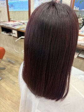 高濃度水素ボルドーカラー 