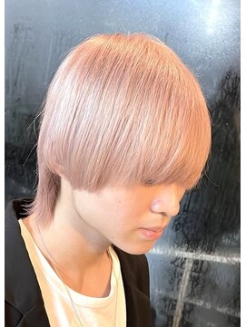 MEN’S HAIR/サーフカール/刈り上げセンターパート/千葉駅