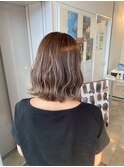 立体感ハイライト×外ハネボブ