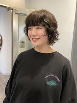 アンバー 池袋(amber)&nbsp;ウェーブヘア/レイヤーボブ/ニュアンスパーマ［池袋駅］