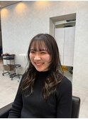 《加賀詩織》ハッシュカット