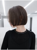 大人女性フェミニンボブ