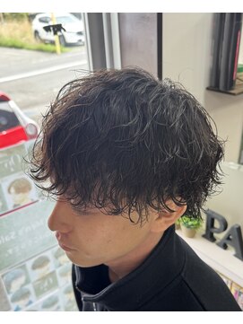 パリス メンズサロン(PARIS MEN'S Salon) マッシュ波巻きシャドウパーマ
