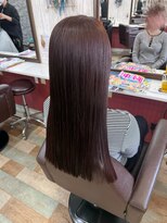アカイトビラ ヘアケアサロン(AKAI TOBIRA Hair Care Salon)&nbsp;ピンクブラウンカラー