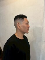 ビーバイエイトジェンツ(Bee by EIGHT GENTS)&nbsp;波巻きツイストスパイラル/リバースセンターパート/心斎橋