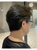 サロンイクエヤマザキ 文京(SALON IKUE YAMAZAKI) ノンジアミン(白髪染め) 毛流れスッキリショートカット