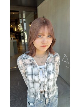ロロネー(Lolonois) ミルクティーピンクカラー