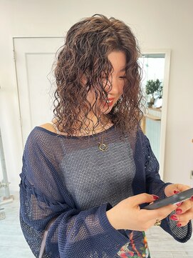 パーム スプリングス(Palm Springs) 岡崎市スパイラルパーマ　Hair by Palm Springs 1142