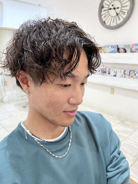 ヘアースペースブルーム リアン 岡町店(HAIR SPACE BLOOM Lien) 【岡町／メンズカット／スパイラルパーマ】
