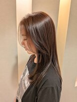 ディックス 五井グランド店(dix)&nbsp;顔周りのレイヤー×艶カラー