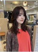 セミディのデジタルパーマ