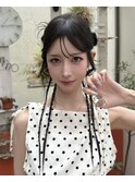 韓国メイク原宿アイドルメイク韓国風前撮り撮影メイク束感まつげ