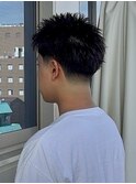 136. メンズ/スパイキーショート/刈り上げ/フェード