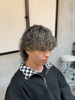オーバー 町田店(OVER)&nbsp;波巻きウルフ【町田/MEN'S/眉毛/ツイストスパイラル】